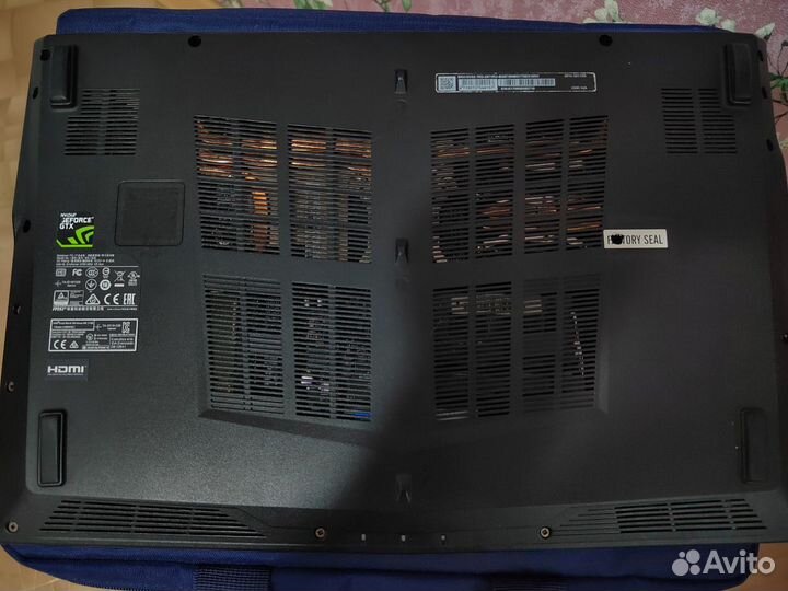 Игровой ноутбук MSI