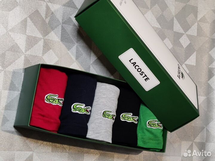 Трусы мужские боксеры lacoste подарочный набор