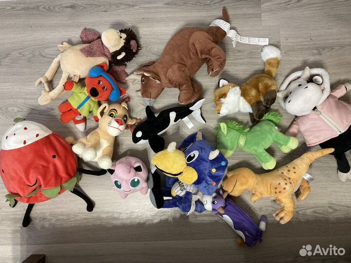 Мягкие игрушки в коллекцию поштучно