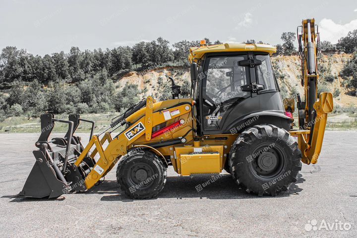 Экскаватор-погрузчик Runmax SE440TS, 2023