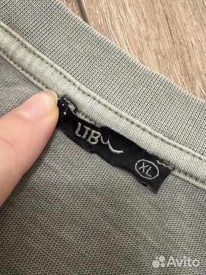 Футболка мужская зеленая LTB