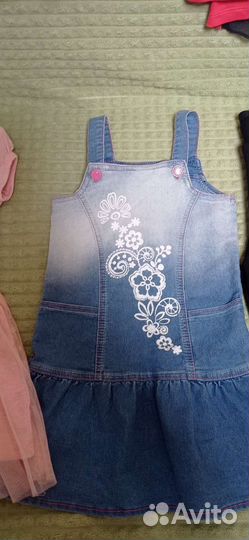 Детские вещи пакетом для девочки 110 116