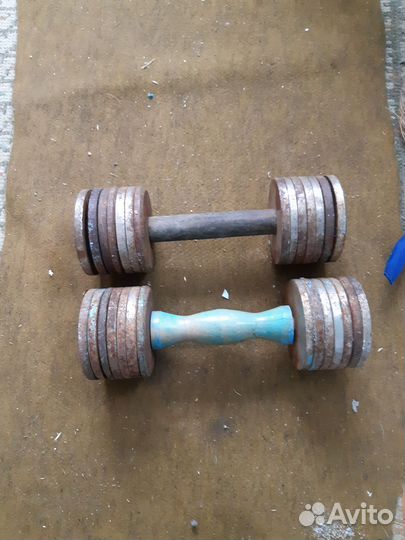 Гантели и гири