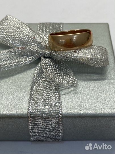 Кольцо золотое обручальное*