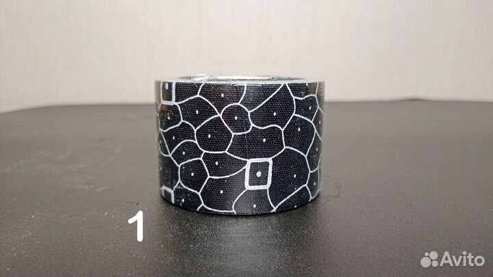 Кинезио тейп с крутыми принтами 5см х 5м