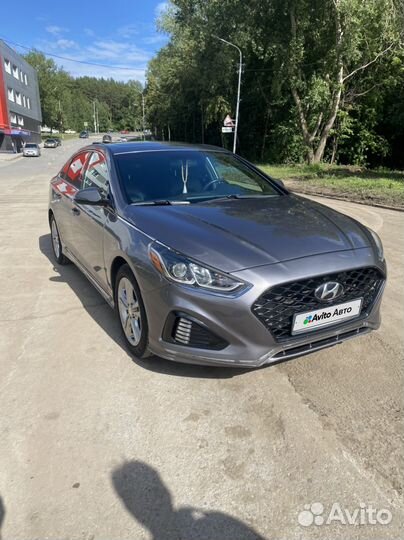 Hyundai Sonata 2.4 AT, 2017, 85 000 км