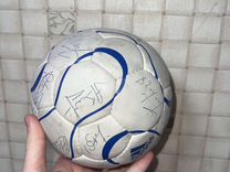 Футбольный мяч с автографами 1984 Зенит