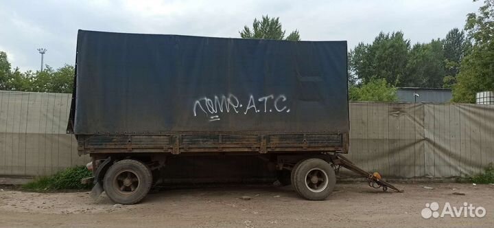 Прицеп бортовой КамАЗ ГКБ-8350, 2000