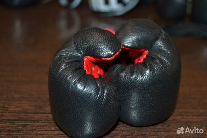 Сувенирные боксерские мини перчатки из кожи