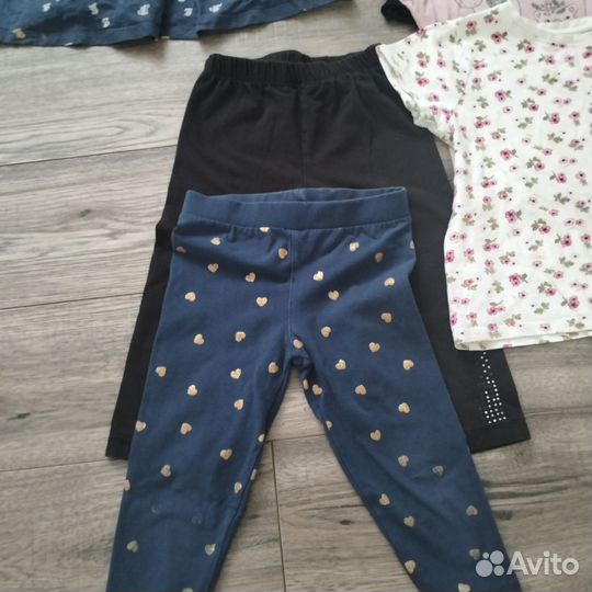 Вещи пакетом на девочку 110 116