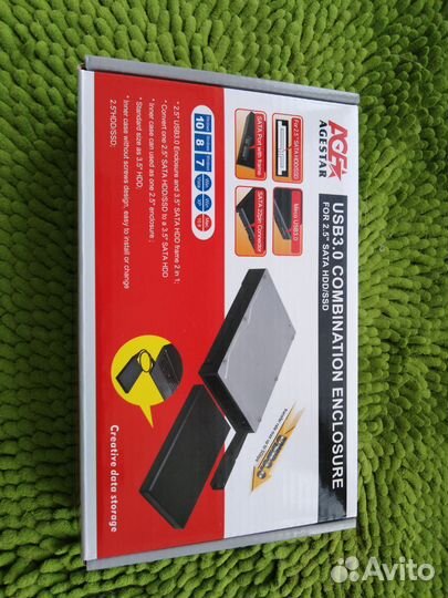 Внешний бокс для hdd/ssd 2,5