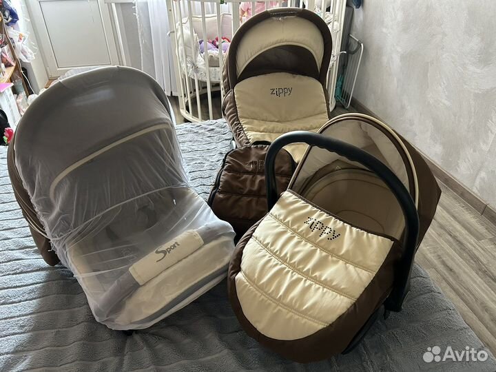 Коляска zippy 3 в 1