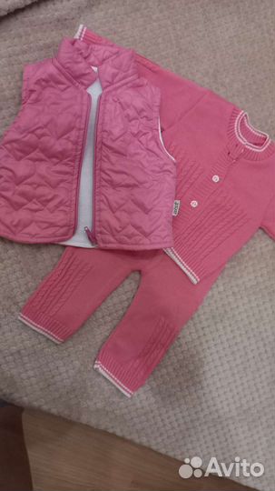 Вязанный костюм