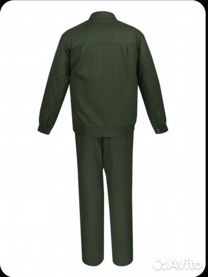 Новый Костюм военный офисный зеленый р. 52