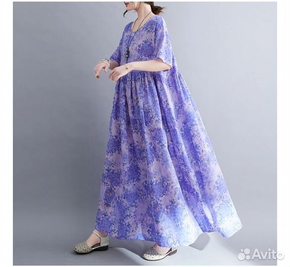 Платье летнее батист