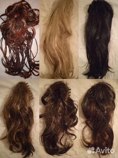 Хвост шиньон