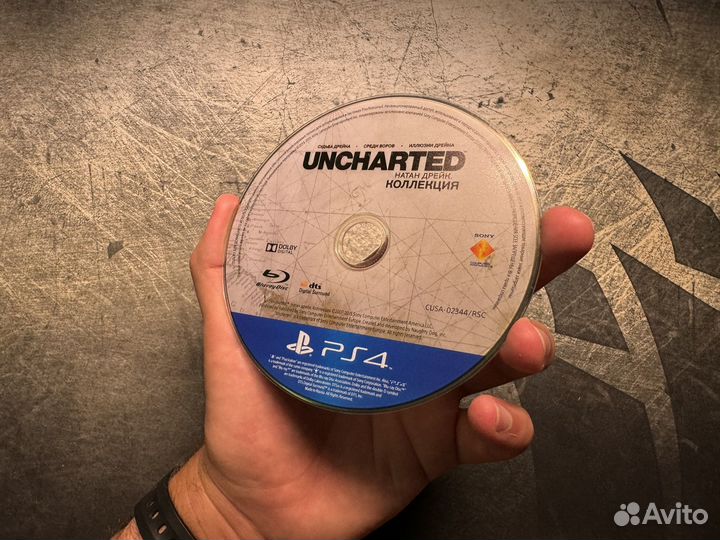 Uncharted натан дрейк коллекция ps4 диск