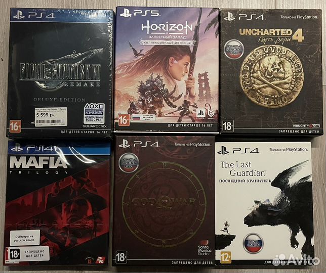 Steelbok и спец.издания игр для ps4