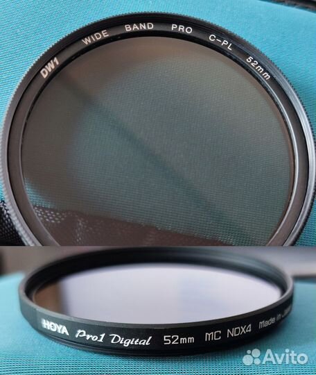 Светофильтры 52, 55, 77 мм