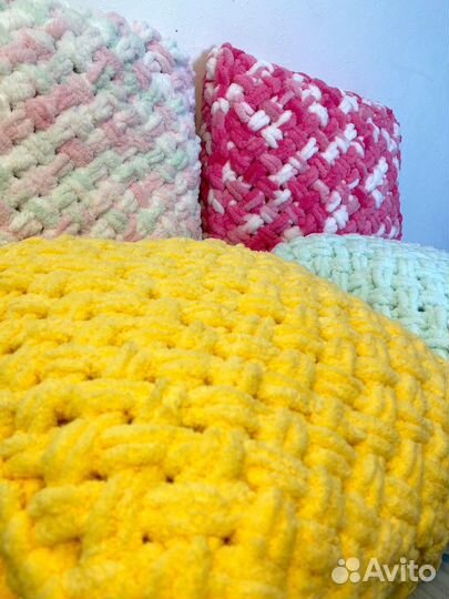 Плед детский вязаный