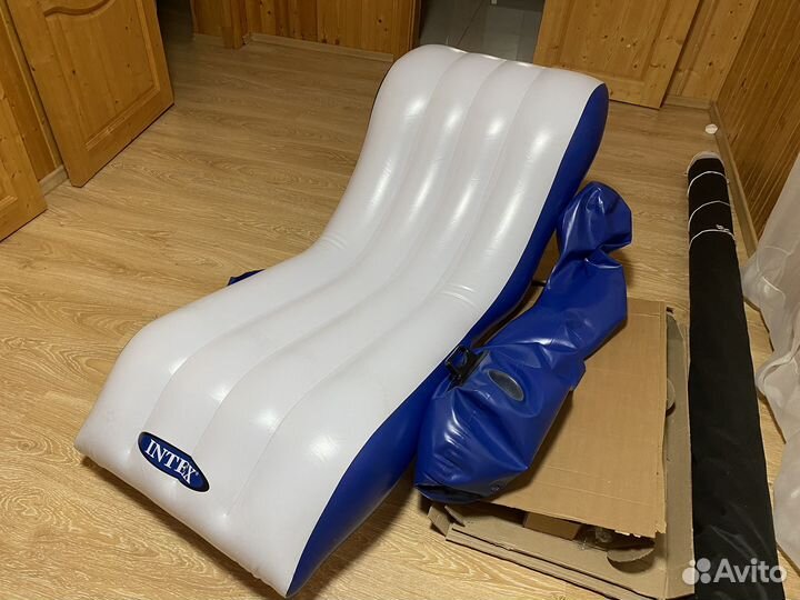 Надувное кресло- матрас