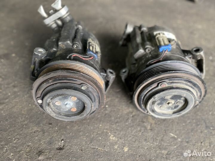 Нерабочий компрессор кондиционера Шевроле Круз 1,8