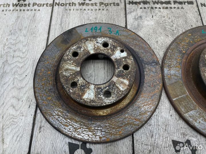 Диск тормозной Mazda 6 2 2013