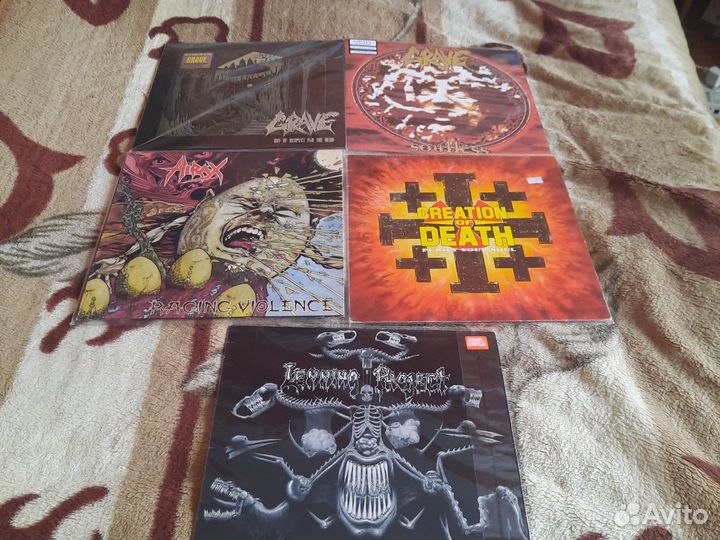 Back street crawler lemming+Creation+Hirax+Grave