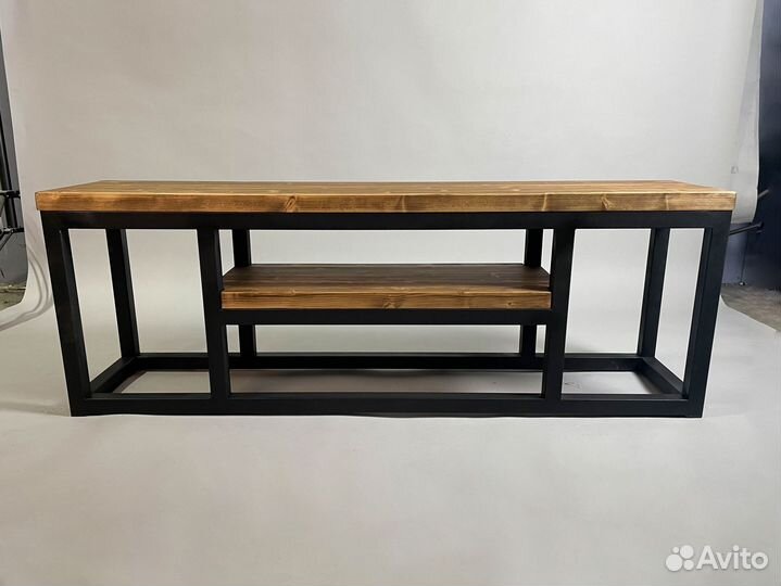 Консоль под тв в стиле лофт