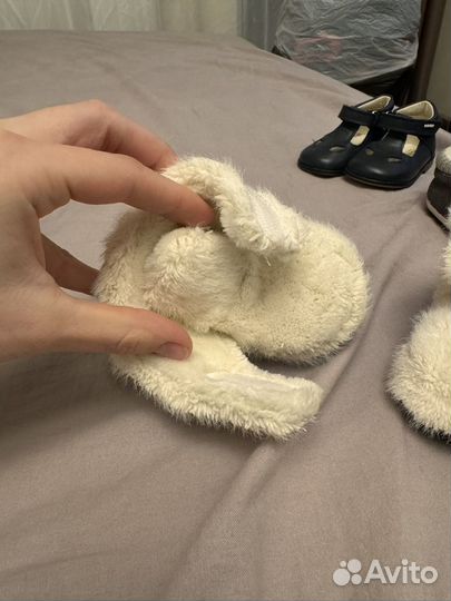 Пинетки до года демисезонные