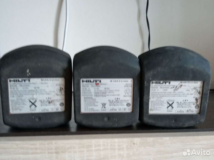 Аккумуляторная батарея к шуруповертy hilti 3 шт