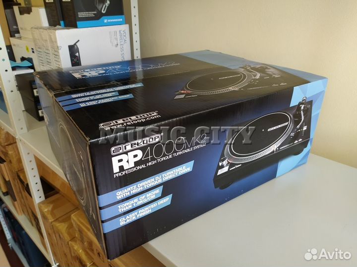 Reloop RP-4000 MK2 DJ-проигрыватель