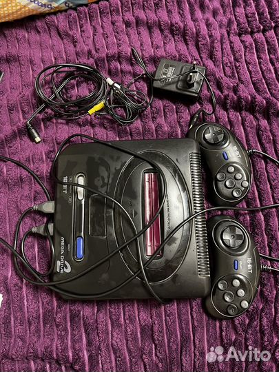 Sega mega drive 2 с играми