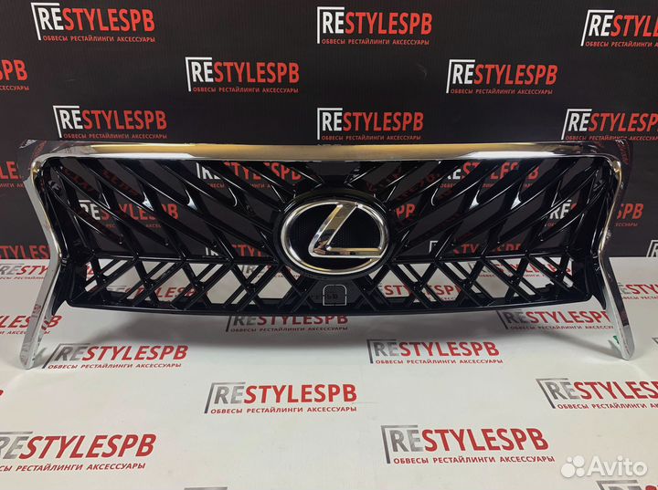 Решетка радиатора Lexus LX570 2012-2015 г