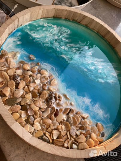 Поднос деревянный 