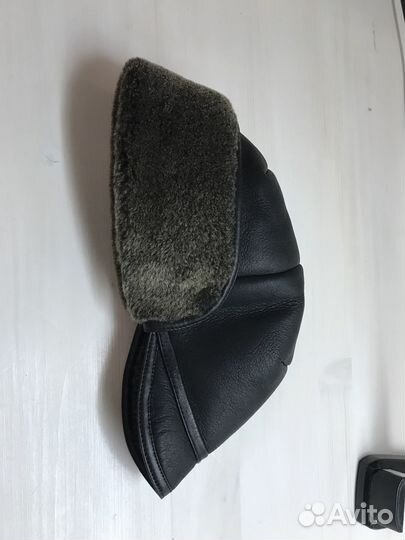 Шапка мужская из дубленочного меха