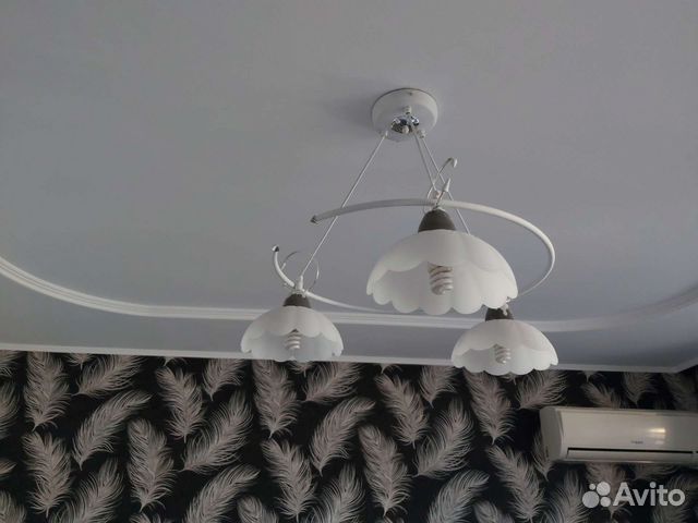 Люстра потолочная бу