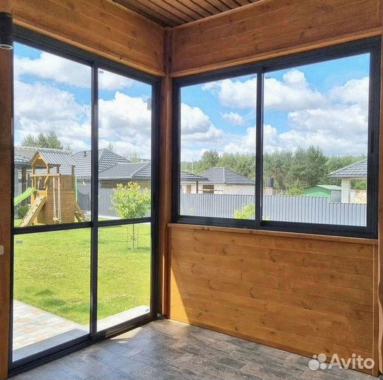 Пластиковые окна для веранды любой размер