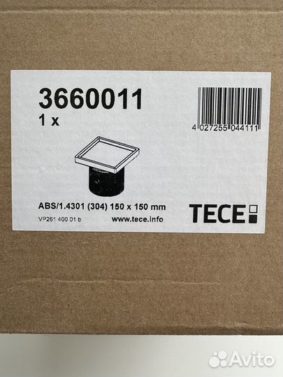 Tece Drainpoint S 3660011 Основа для плитки 142*14