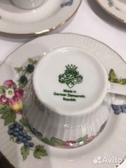 Чайные сервизы Германия винтаж СССР150 мл ч) 21пр