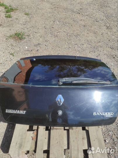 Крышка багажника renault sandero 1