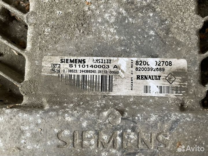 Блок управления двигателем Renault Symbol 1999-200