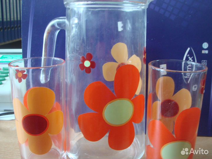 Набор кувшин + 6 стаканов