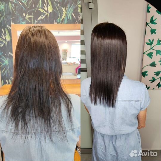 Кератиновое выпрямление волос, Ботокс, Пилинг