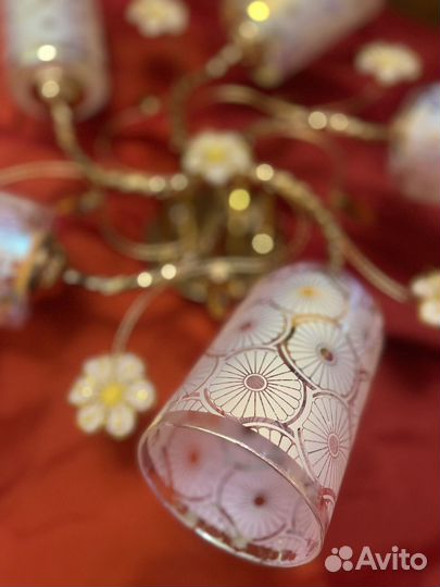 Люстра потолочная бу