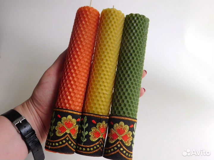 Свечи из вощины