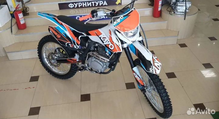 Мотоцикл кроссовый kayo K1 250 MX 21/18 (2022)
