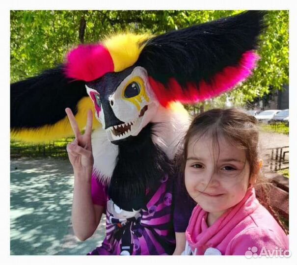 Маска раптора фурсьют