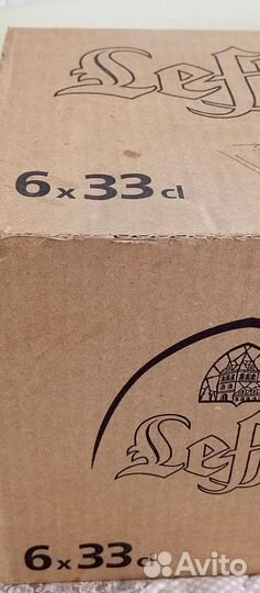 Бокалы Леффе для пива и коктейлей, 0.3 л 6шт