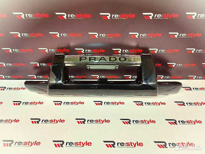 Кенгурятник Toyota Land Cruiser Prado 120 Черный